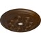 Ekena Millwork Spiral Ceiling Medallion (Fits Canopies up to 4"), 25 1/4"OD x 4"ID x 2"P, Root Beer Crackle CM25SPRBC - alternate 2